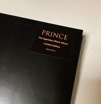 PRINCE Black Album �v�����X 94�N ����� LP �V�i���l ���A ���Ã��R�[�h