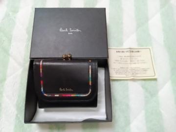 �|�[���X�~�X Paul Smith �O�܂���z ���܌� �}���`�X�g���C�v �u���b�N ���t��