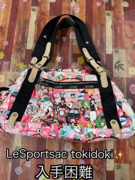 ���ӂ����߂ā� ���荢�LeSportsac tokidoki���{�X�g���o�b�O���}�X�R�b�g�t����500�~�X�^�[�g