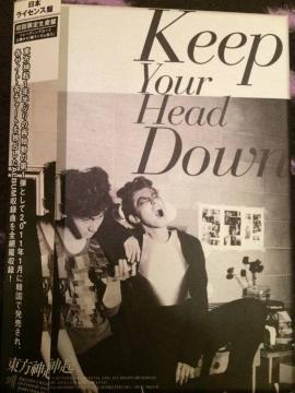 !_N/keep YourHead Down/CD+DVDVil!