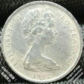 5Zg GUxX 2 1972 jbPݕ j[W[h 2Ԗڏё ݕ|p 5 Cents Elizabeth