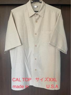 90's CALTOP Lgbv  `FbNVc @2XL x[Wn@C݁@`J[m@MADE IN USA@i