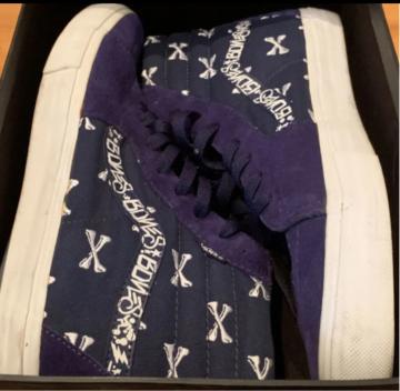 WTAPS ~ VANS SK8HI NAVY NX{[ 29cm