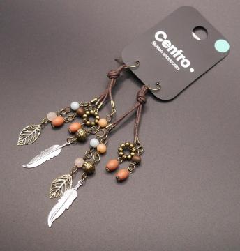 新品 Centro. アンティーク調エスニックゆらゆらピアス ヴィンテージ風 レトロ
