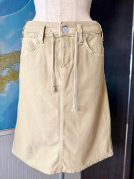 EDWIN 503 JERSEYS �^�C�g�X�J�[�g �x�[�W�� S