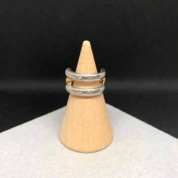 ���� NOBUKO Pt900 K18 0.11 �_�C�������h �����O �w��