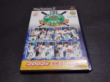 PS2 THE BASEBALL 2002 �o�g���{�[���p�[�N�錾 / �U �x�[�X�{�[�� �싅 NPB