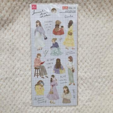 �V�i �W���[�i���X�e�b�J�[ ���̎q �K�[�� �C���X�g �V�[�� �f�R �R���[�W�� �A N2m