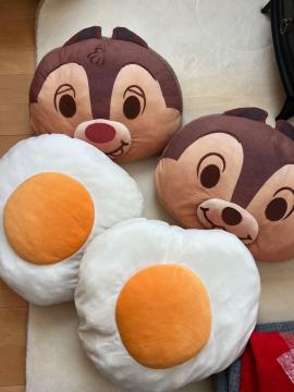 �f�B�Y�j�[ �`�b�v���f�[�� �t�F�C�X�N�b�V���� �ڋʏĂ� �N�b�V���� 4�_�Z�b�g �ʂ������