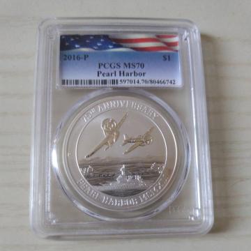 2016-P PCGS MS70 Pearl Harbor 75NLO 1h