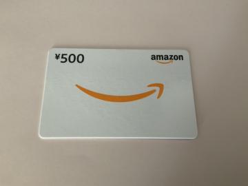 Amazon�M�t�g�J�[�h�@500�~���@�~�j���^�[������