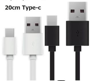 20cm Type-C USB �[�d�P�[�u�� �f�[�^�]�� TypeC�R�l�N�^