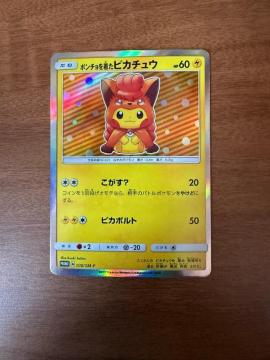 �|�P�����J�[�h �|���`���𒅂��s�J�`���E