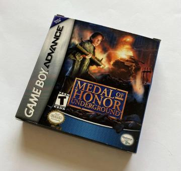 medal of honor underground ���_���I�u�I�i�[ �C�O�� GBA �Q�[���{�[�C�A�h�o���X ����