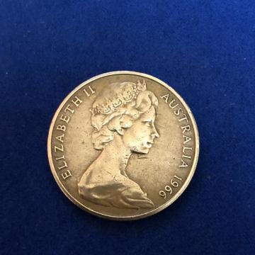 AUSTRALIA: 1966. 20 CENTS
