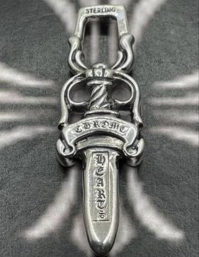 CHROME HEARTS �N�����n�[�c �_�K�[�`���[�� �p���F�_�C�� �V���o�[925 �y���_���g�g�b�v