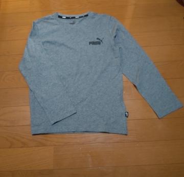 PUMA 長袖Tシャツ グレー 140cm 新品未使用
