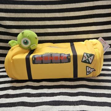 新品 非売品 モンスターズ・インク 【FDM】カラフルドア ストーリーティッシュボックスカバー マイク ぬいぐるみ ディズニー
