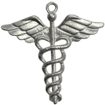 AzureGreen Caduceus amulet JhDPEX wX̏