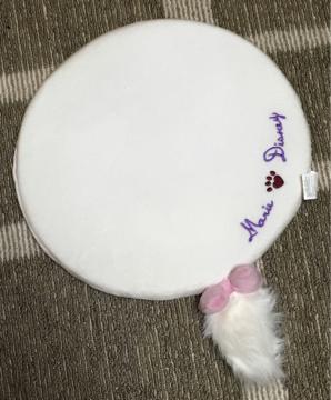 ディズニー・おしゃれキャットマリー・円型チェアクッション