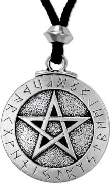 Pepi: Large Pentacle Runic Protection