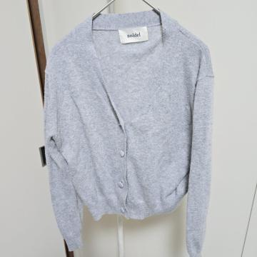 SNIDEL �X�i�C�f���@V�l�b�N �J�[�f�B�K�� �O���[ �e