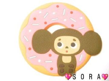 【チェブラーシカ】可愛い♪ピカルの定理でお馴染み!ドーナツコースター