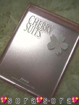 《CHERRY SUITS/桜》可愛い♪手鏡ミラー