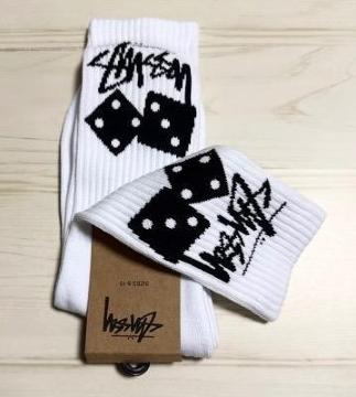 stussy �X�e���[�V�[ �T�C�R�� �_�C�X �\�b�N�X �C�� �����Y �z���C�g