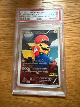 PSA10 GEM MINT �}���I�s�J�`���E �|�P�����J�[�h�Q�[�� �v���� XY