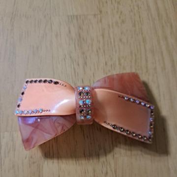 リボンのバレッタ