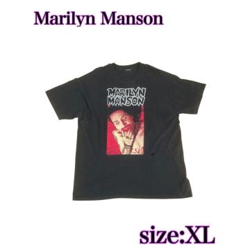 Marilyn Manson TVc vintage }}\ ohT XL F.closet