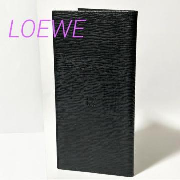 LOEWE ���G�x �A�i�O���� ���U�[ ��܂� �����z �E�H���b�g �D���� �J�[�h���� �����Y �u���b�N