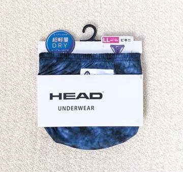 HEAD �r�L�j �u���[�t �k�k�T�C�Y �f�U�C�� �l�C�r�[
