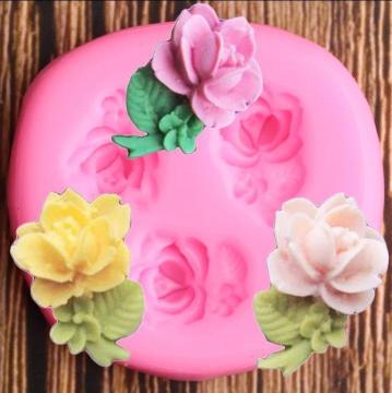 シリコンモールド 薔薇