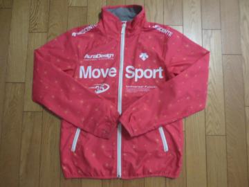 DESCENTE  デサント MoveSport  ポリエステル フルジップ 上着 S
