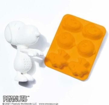 グロー雑誌付録★ スヌーピー可愛く和めるティーストレーナー + アイストレー