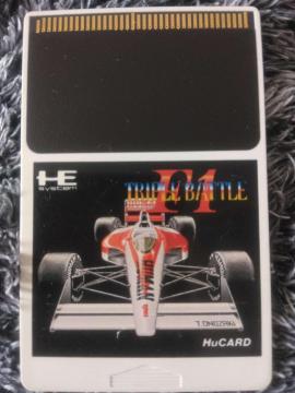 PC�G���W�� HuCARD �g���v���o�g�� TRIPLE BATTLE ���[�V���O�Q�[�� HUMAN