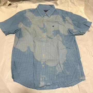 CHAPS EASY CARE ���� �{�^���_�E�� �V���c �M���K���`�F�b�N L