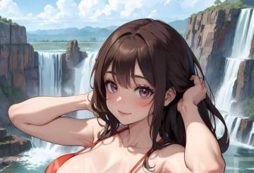 美少女 美女 A4 ポスター AI 美人 イラスト アニメ 同人 セクシー L