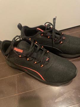 PUMA �v�[�} SOFTRIDE �����j���O�V���[�Y �X�j�[�J�[ �u���b�N �I�����W