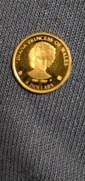 2022年 Djibouti 1/2グラム 金貨弊