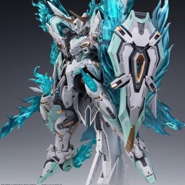 【SNAA】1/100 蒼炎の魂 炎皇 皇 FIRELORD エンペラーシリーズ 高さ22cm YR-04 MG 未組立プラモデル