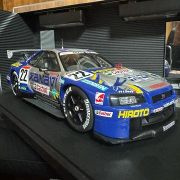 Wi I[gA[g 1/18 XANAVI HIROTO GTR (R34)