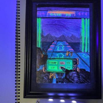 BLACKLIGHTmyPictureBOOK�AShangri-La�AA5�T�C�Y����2��