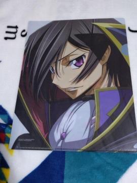 月刊Newtype 付録「コードギアス 復活のルルーシュ」 クリアファイル
