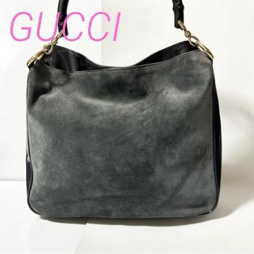 GUCCI �O�b�` �o���u�[ �X�G�[�h �G�i���� �p�e���g ���U�[ �n���h�o�b�O �O���[ �u���b�N G����