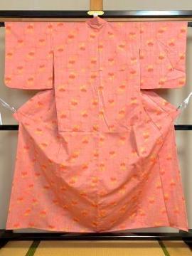 573B �A���e�B�[�N�������� ���� �s���N�I�����W�F �ԕ�����i�q�͗l �吳���_�� ���g��
