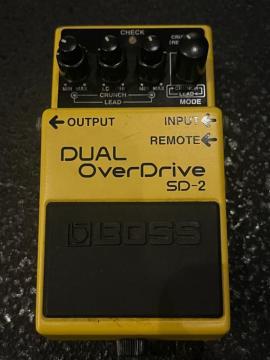 Boss SD-2 DUAL Over Drive {X@fA@I[o[@hCu@i@i