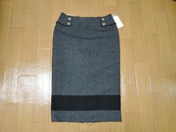 新品インパクティスケリーInpaichthys kerriウールスカートS灰